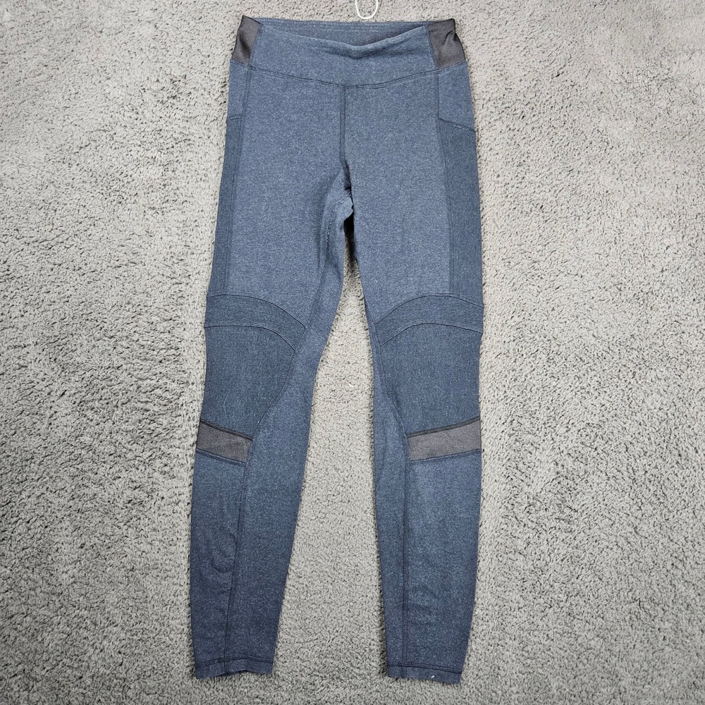 Lululemon‎ Athletica Women's Gray High Rise Yoga Leggings Size 6 Athleisure